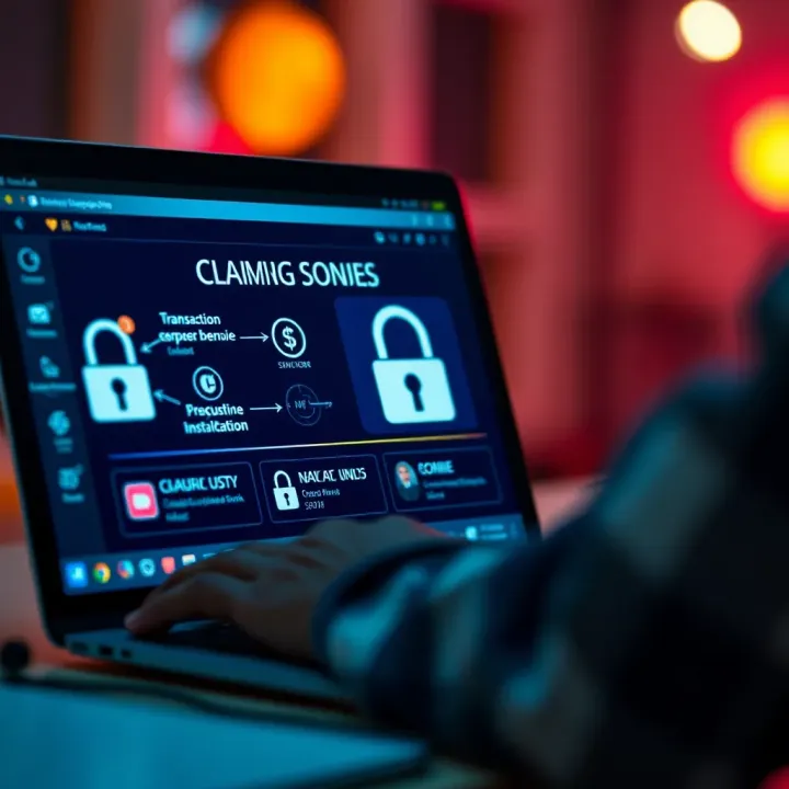 Graphic showing secure online transactions for claiming bonuses on trusted Nigerian platforms