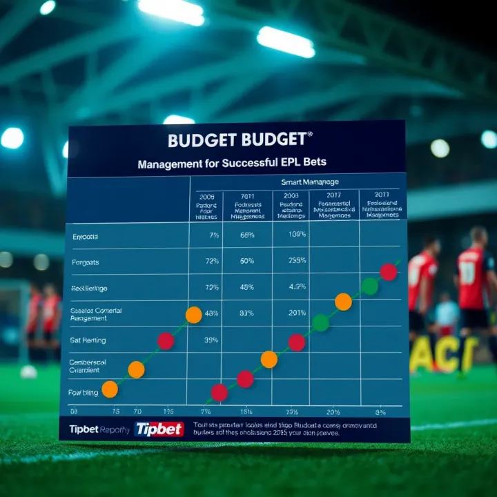 Smart Budget Management for Successful EPL Bets Chart illustrating effective budget management strategies for betting on EPL matches in Nigeria