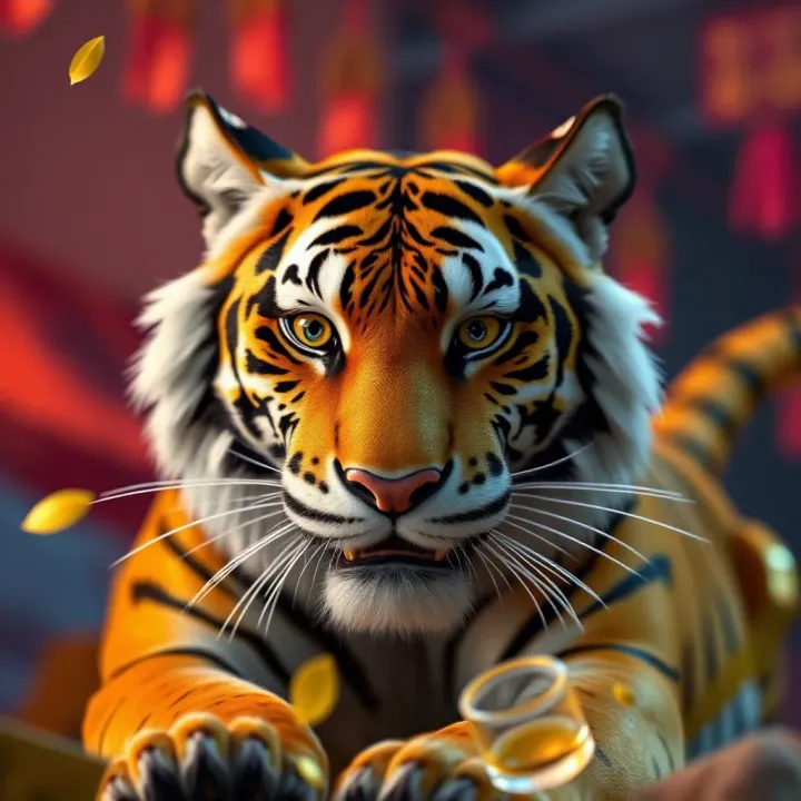 Graphical representation of winning strategies and max payout tips for Fortune Tiger online slot