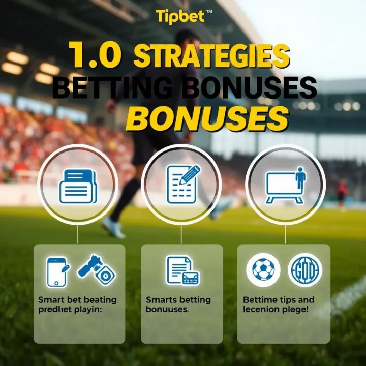 Graphic depicting strategic use of betting bonuses with icons representing smart betting tips and legal compliance in Nigeria