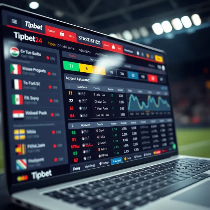 Detailed football match statistics and analysis dashboard showing scores and match details
