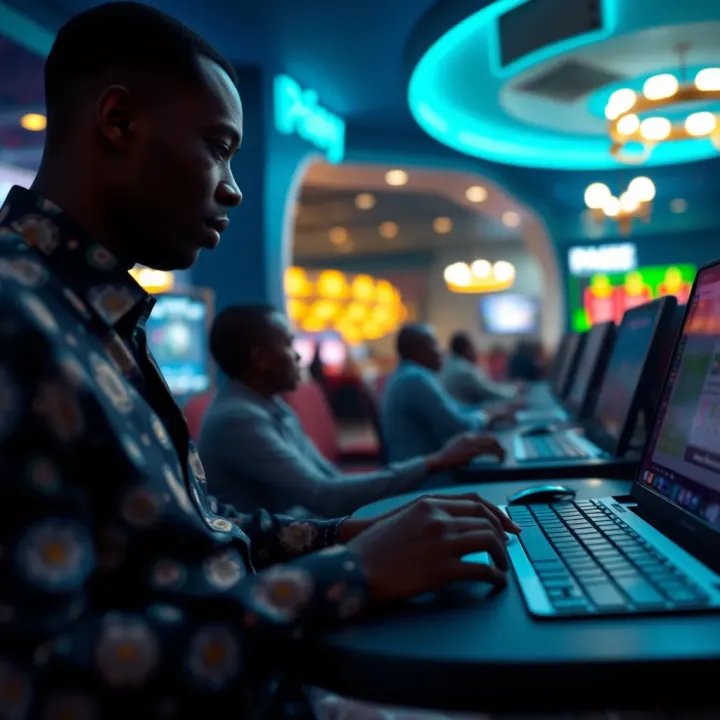 Seamless Deposit and Withdrawal Experience with Paystack in Nigerian Online Casinos Illustration of seamless deposit and withdrawal options powered by Paystack for Nigerian casino players