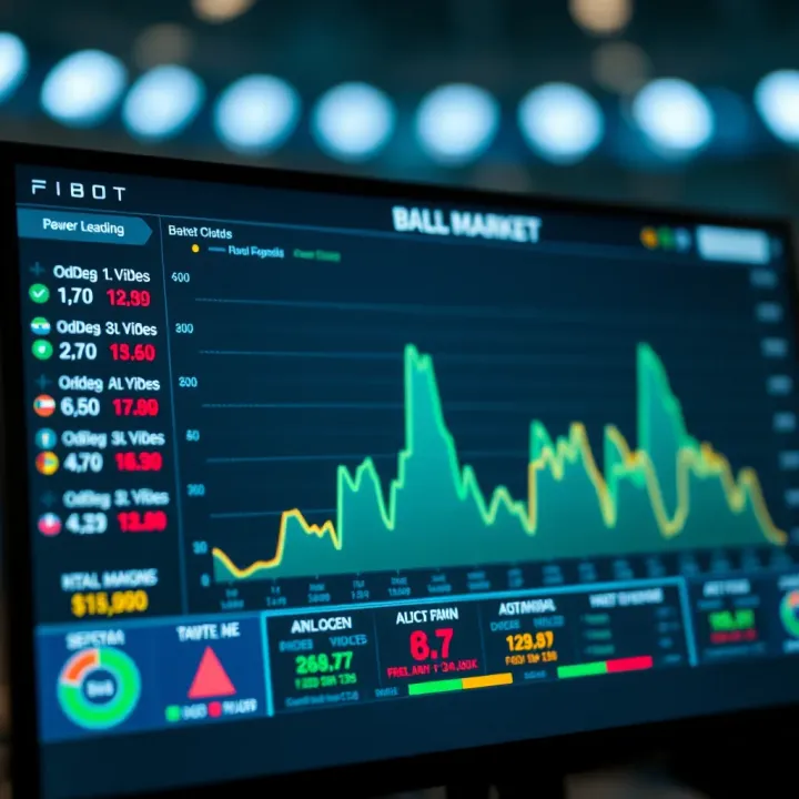 Understanding Betting Markets and Trends in African Football Graph displaying betting odds and trends related to African football games