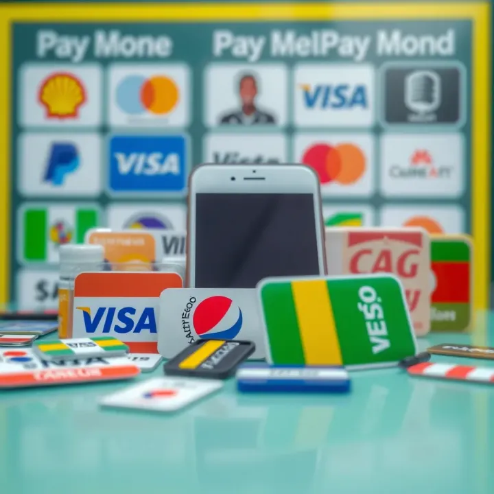 Visual representation of various payment methods accepted by TipBet app in Nigeria