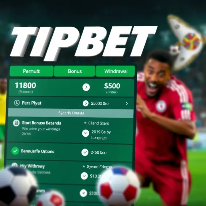 Illustration of sports betting elements with focus on bonus and withdrawal options tailored for Nigerian users