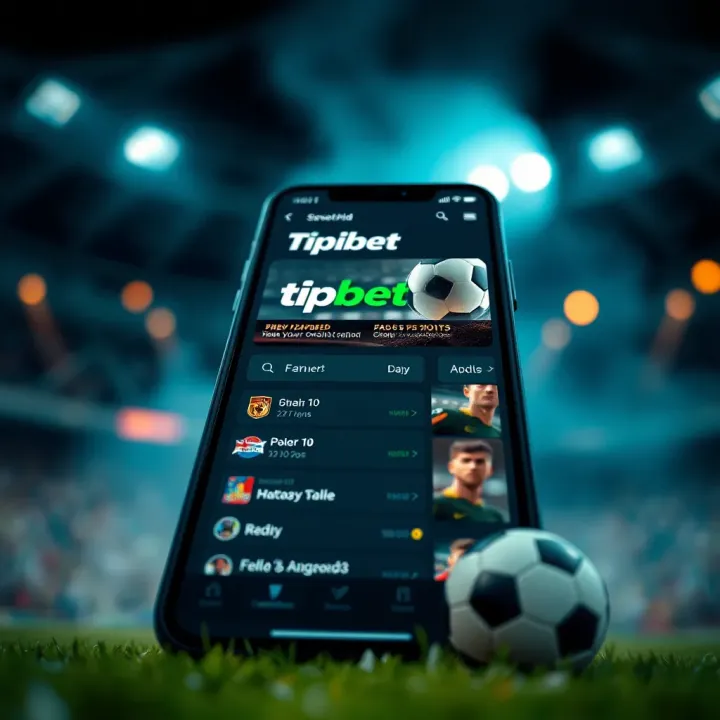 Overview of betting features and payment options on updated Tipbet mobile app