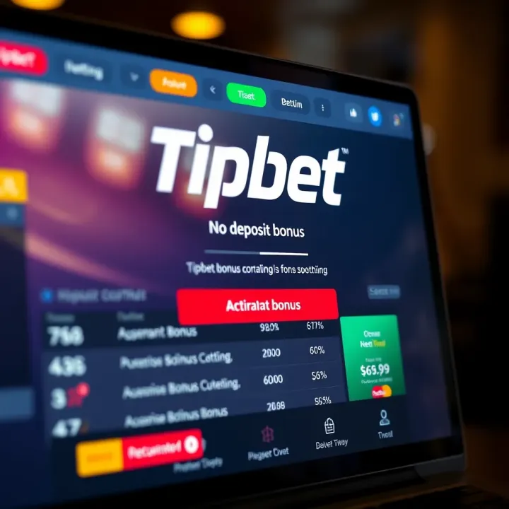 Illustration of a digital betting platform showing bonus activation on screen