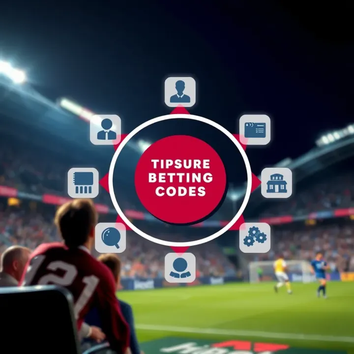 Illustration of Tipbet Sure Booking Code in Betting Strategies Diagram illustrating the use of Tipbet sure booking code in sports betting strategies