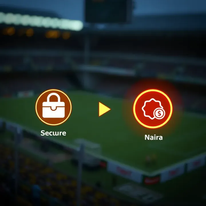 Secure Payment and Withdrawal Features on Tipbet Platform Secure payment and withdrawal icons representing safe transactions in Nigerian Naira on Tipbet platform