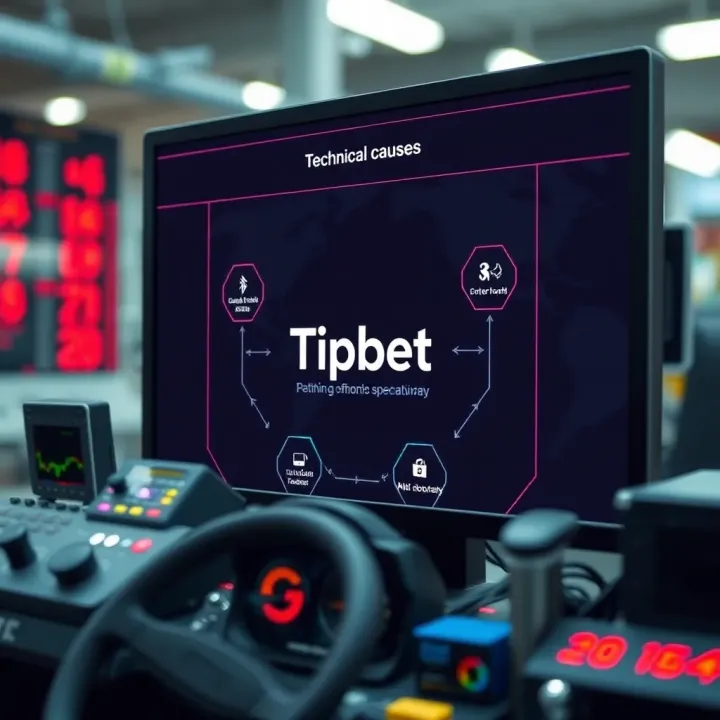 Technical Causes Behind Tipbet Platform Downtime Diagram illustrating technical factors causing Tipbet platform downtime