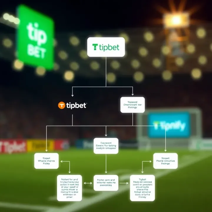 Integration Flowchart of Tipbet and Monnify Withdrawals Flowchart showing how Tipbet integrates with Monnify for seamless withdrawal transactions in Nigeria