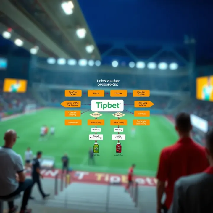 Diagram illustrating the functionality of the Tipbet voucher system in Nigeria