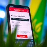 Display of Tipbet account verification screen with options for submitting identification documents